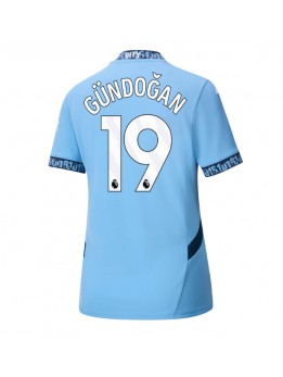 Manchester City Ilkay Gundogan #19 Heimtrikot für Frauen 2024-25 Kurzarm